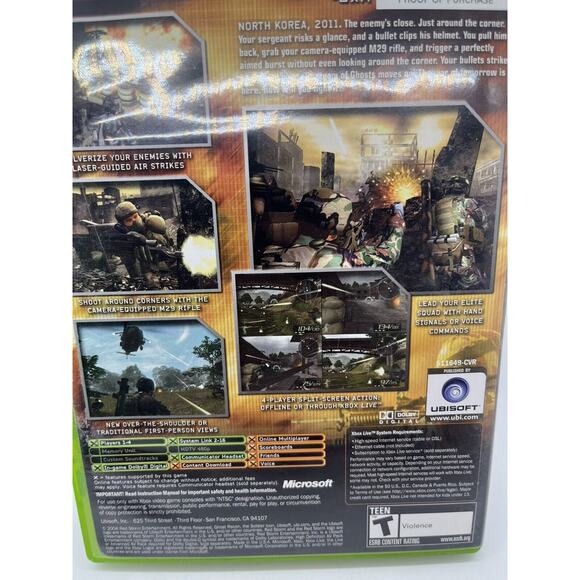 Ghost Recon 2 (Original Xbox) Black Label Cib Complete & Tested - Picture 5 of 9